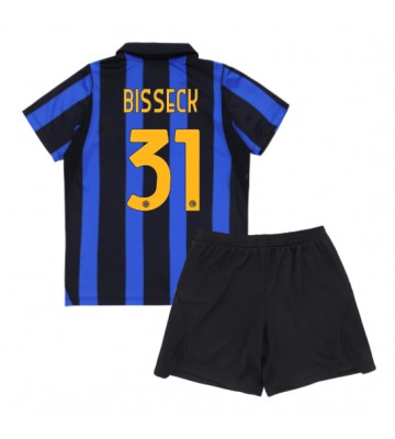 Inter Milan Yann Bisseck #31 Hjemmebanetrøje Børn 2026-27 Kortærmet (+ Korte bukser)